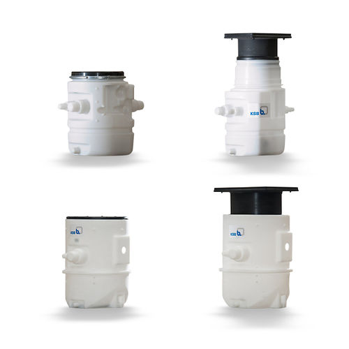 Serbatoio di trattamento acque reflue - AMA-DRAINER-BOX - KSB - fuori terra / in plastica
