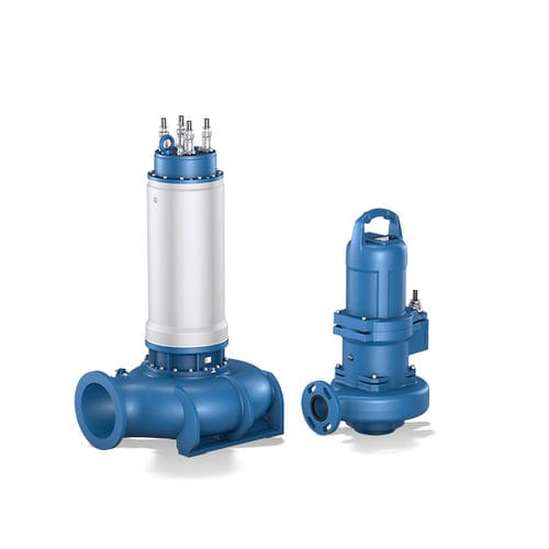 Pompa ad acqua - AMAREX KRT - KSB - per stazioni di pompaggio / in ghisa / in acciaio inossidabile