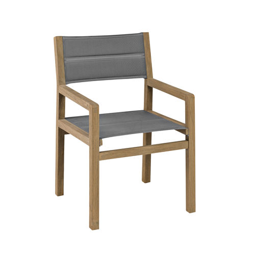 Sedia da pranzo contemporanea - DEL MAR - applebee - da esterno / in legno / per uso residenziale