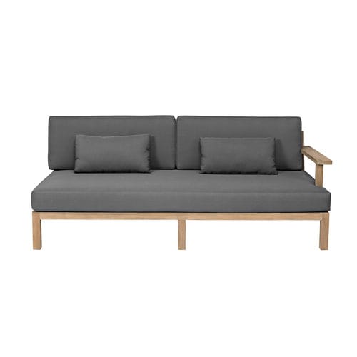 Divano modulare - XXL - applebee - contemporaneo / da giardino / in legno