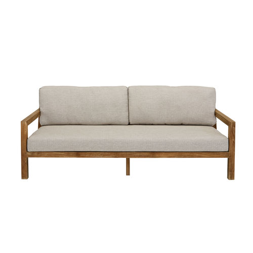 Divano contemporaneo - OLIVE - applebee - da giardino / in teak / 2 posti
