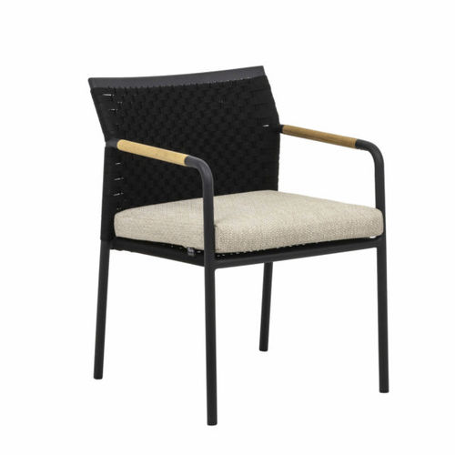 Sedia da pranzo contemporanea - ELLE BELT - applebee - da interno / in tessuto / in corda