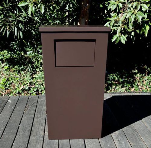 Portarifiuti pubblico - PLANTERS UNLIMITED - in fibra di vetro / da esterno / contemporaneo