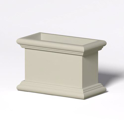 Fioriera in fibra di vetro - SIENNA - PLANTERS UNLIMITED - rettangolare / su misura / classica