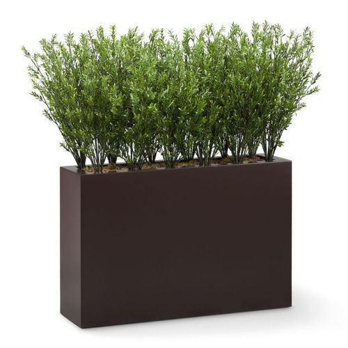 Fioriera in fibra di vetro - ROSEMARY - PLANTERS UNLIMITED - rettangolare / contemporanea / per spazi pubblici