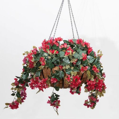 Vaso da giardino in ferro - BOUGAINVILLEA - PLANTERS UNLIMITED - in ferro modellato / sospeso / rotondo