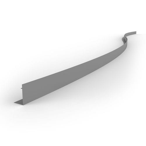 Muro di contenimento in acciaio - S-CURVE - PLANTERWORX - modulare / per recinzione di giardino