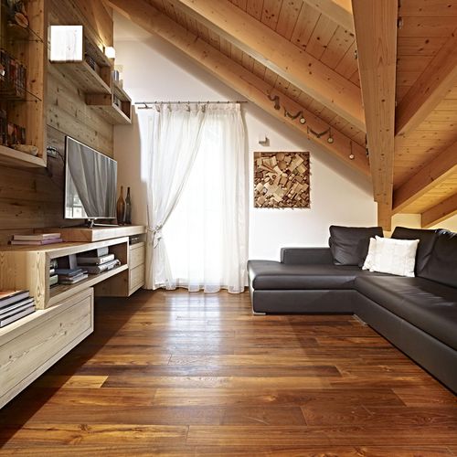 Parquet multistrato - FIOR DI TRACCIA - FIEMME 3000 - in legno / in teak invecchiato / oliato
