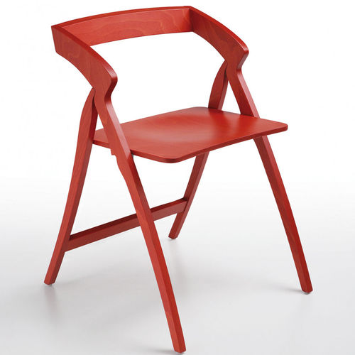 Sedia contemporanea - PASO DOBLE - BBB Italia - da interno / in legno laccato / per uso residenziale