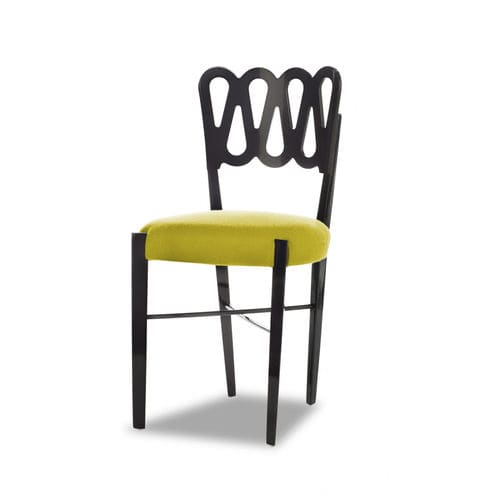 Sedia contemporanea - PONTI 969 - BBB Italia - da interno / in tessuto / con supporto in legno