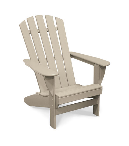 Poltrona classica - WINDSOR DELUXE: WAC - URBANDESIGN - in plastica riciclata / bianca / da giardino