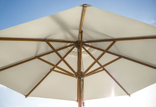 Ombrellone in acciaio inossidabile - 3.5M R-L - Bambrella - in bambù / resistente al vento / contract