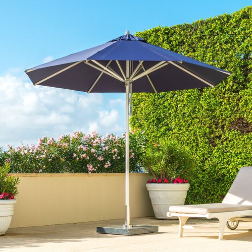 Ombrellone rotondo - HURRICANE-2.5M - Bambrella - in alluminio / in poliestere / resistente al vento