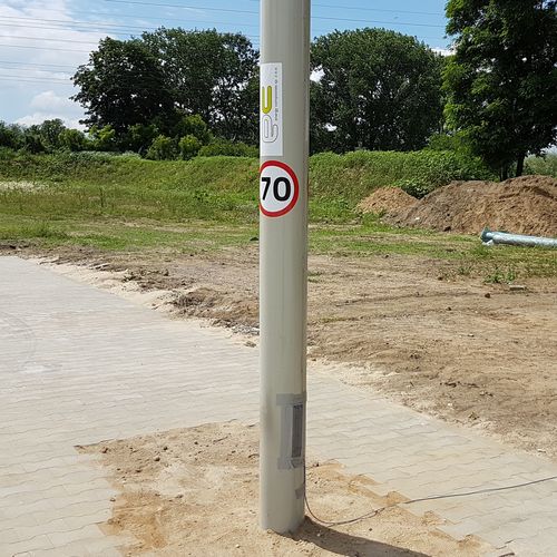 Palo di illuminazione - PASSIVEPOLE - Alumast - in composito