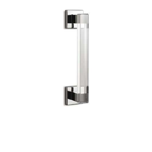 Maniglia a tirante per porta - SHINY - Ento - in ottone / in cristallo / contemporanea
