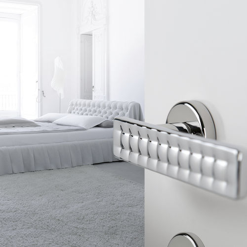 Maniglia per porta - MABELLE R6 - Ento - in ottone cromato / contemporanea / per uso residenziale