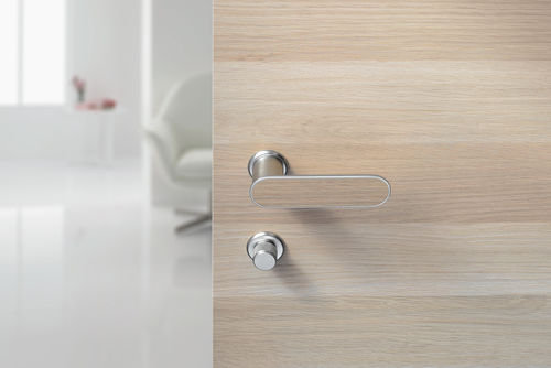 Maniglia per porta - CONTOUR plus - Ento - in ottone / contemporanea / per uso residenziale