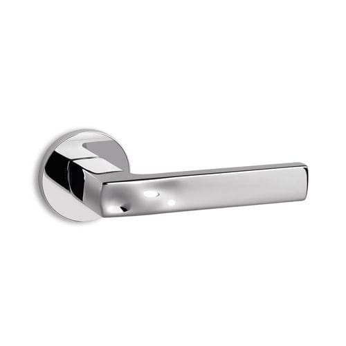 Maniglia per porta - SAND R6 - Ento - in ottone cromato / contemporanea / per uso residenziale