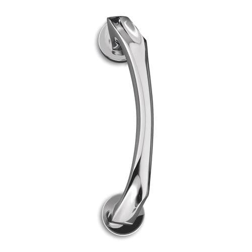 Maniglia a tirante per porta - ANATOMICA  - Ento - in ottone / contemporanea / su rosetta