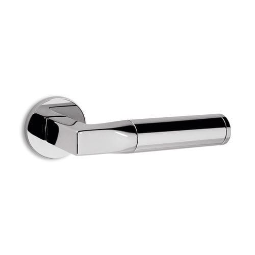 Maniglia per porta - TUBE R6 - Ento - in ottone cromato / contemporanea / per uso residenziale
