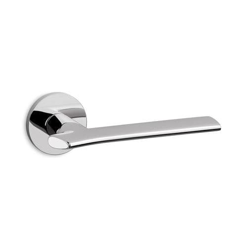 Maniglia per porta - WING R6 - Ento - in ottone cromato / contemporanea / per uso residenziale