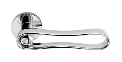 Maniglia per porta - INFINITO R6 - Ento - in ottone cromato / contemporanea / per uso residenziale