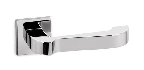Maniglia per porta - LINK R6 - Ento - in ottone cromato / contemporanea / per uso residenziale