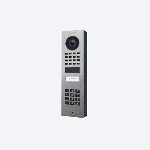 Citofono esterno non incassato - D1101KV  - DoorBird - in acciaio inossidabile spazzolato / residenziale / professionale