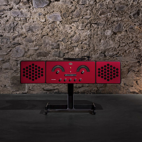 Giradischi manuale - RR226 FO-ST RED - brionvega - a cinghia / 45 / 33