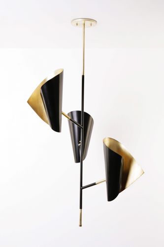 Lampada a sospensione - CIGALE - ATELIER DE TROUPE - in ottone / contemporanea / con cavo