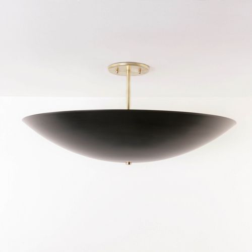 Lampada a sospensione - DOME - ATELIER DE TROUPE - in alluminio / in ottone / contemporanea