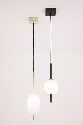 Lampada a sospensione - MIRO 1 - ATELIER DE TROUPE - in ottone / in vetro / contemporanea