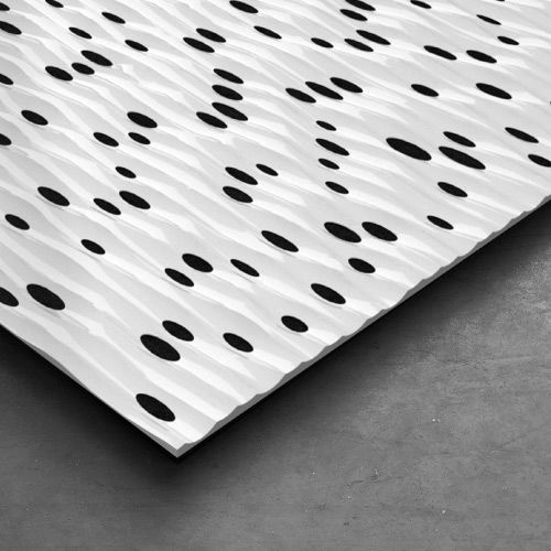 Pannello fonoassorbente a muro - SAHARA - artnovion - per soffitto / in PET / per interni