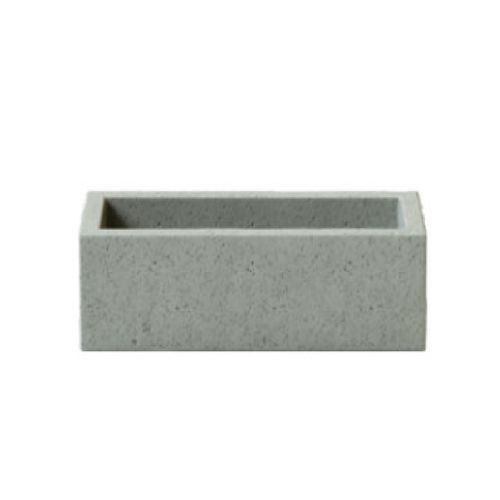 Fioriera in calcestruzzo - FLOWERPOT PICCOLO - Slabb - Architectural Concrete - rettangolare / contemporanea / contract