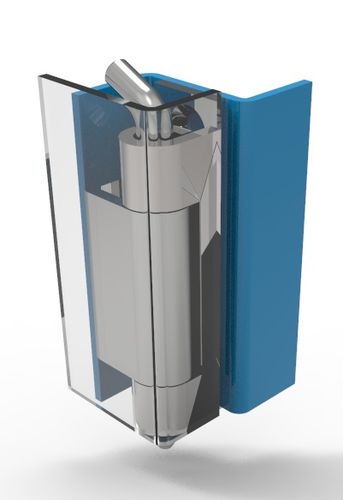 Cerniera per porta - Z100 - EURO-LOCKS - per mobile / in acciaio / contract