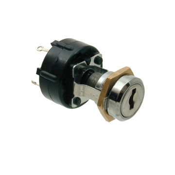 Interruttore per sistema domotico - 5011 - EURO-LOCKS - a chiave / ad incasso / in cromo