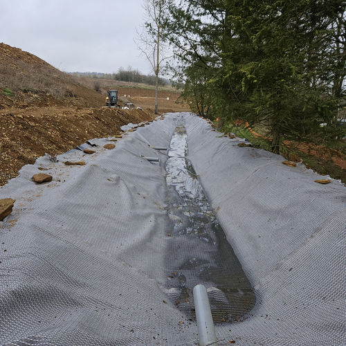 Geocomposito di drenaggio - AFITER® 3D  - Afitexinov - di protezione / di rivegetalizzazione / in polietilene