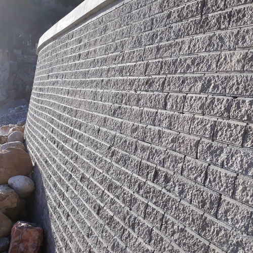 Blocco di calcestruzzo pieno - BLOCK AFIWALL®   - Afitexinov - per muro di contenimento / acustico / ad alta resistenza