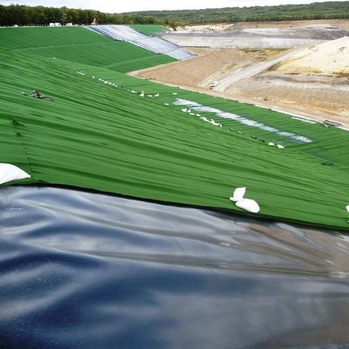 Geocomposito per drenaggio - DRAINTUBE FT/UV - Afitexinov - con minidrenaggi / in polipropilene / per ciglione