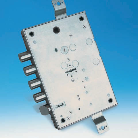 Serratura meccanica - 8000 series - Potent S.A.S. - per porta d'ingresso / multipunto / professionale