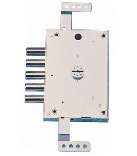 Serratura meccanica - 1840 series - Potent S.A.S. - per porta d'ingresso / a 3 punti / professionale
