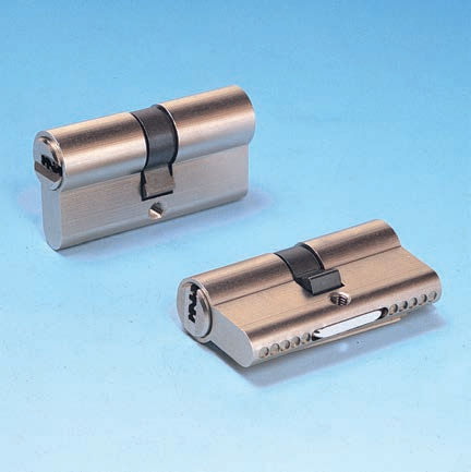 Cilindro per serratura ad alta sicurezza ad alta sicurezza - S3400 SECUR series - Potent S.A.S. - a chiave / ottone lucido / cromato satinato