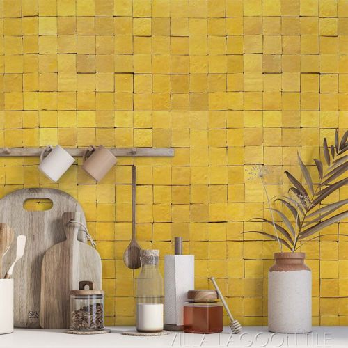Mosaico in laterizio - GOLDENROD - Villa Lagoon Tile - opaco / da interno / da bagno