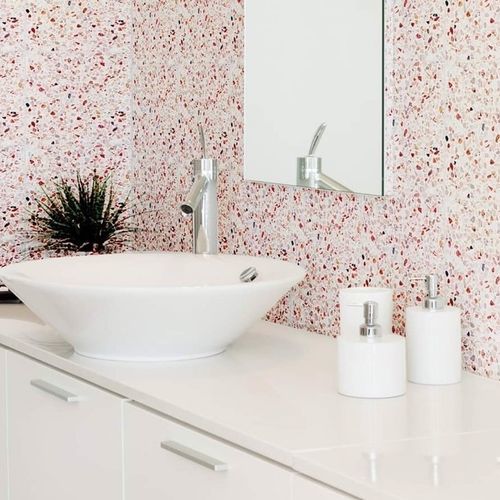 Piastrella in cemento - LARGE CHEEKY - Villa Lagoon Tile - in terrazzo / da interno / da bagno