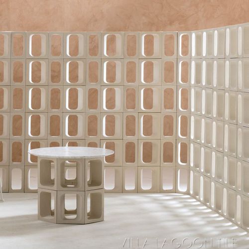 Blocco di calcestruzzo forato - GALAPAGOS  - Villa Lagoon Tile - decorativo / per facciata / per recinzione