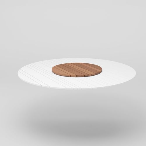 Piano per tavolo in legno - Lazy Susan - Tidelli - personalizzabile / colore personalizzabile