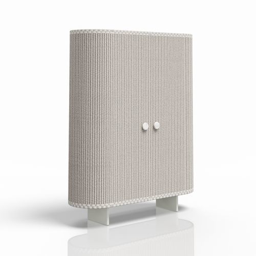 Credenza alta - 8871  - Tidelli - contemporanea / in alluminio / in marmo