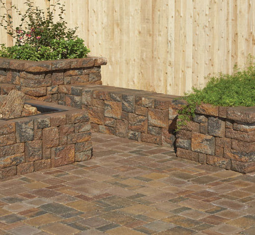 Blocco di calcestruzzo pieno - SPLITROCK SMALL - PAVESTONE - aspetto pietra