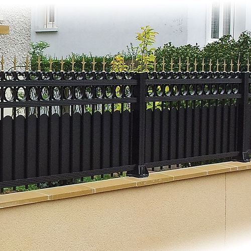 Recinzione a sbarre - ALBINONI - KSM PRODUCTION - da giardino / in alluminio / contemporanea