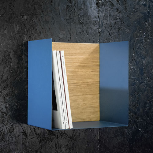 Mensola - IZI - 3S design - contemporaneo / in acciaio con rivestimento a polvere / in lamiera d'acciaio